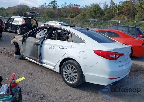 2015 Hyundai Sonata Limited из США, поврежденный, VIN 5NPE34AF6FH070296